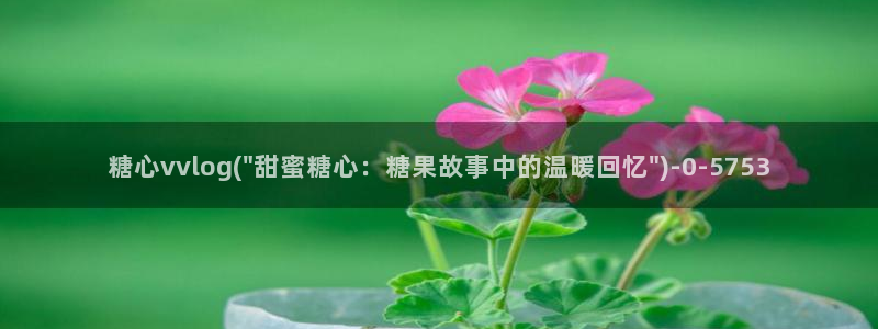 糖心vlog饼干：糖心vvlog(\